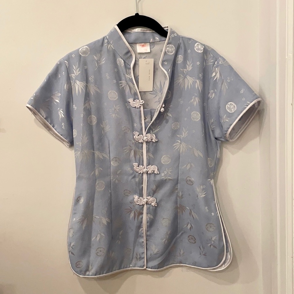 One Of a Kind Vintage Kimono Silk Shirt